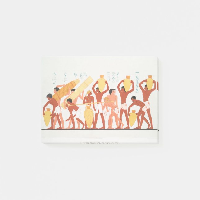 Notas Post-it® Egipto Transporte de utensilios y disposiciones (Anverso)