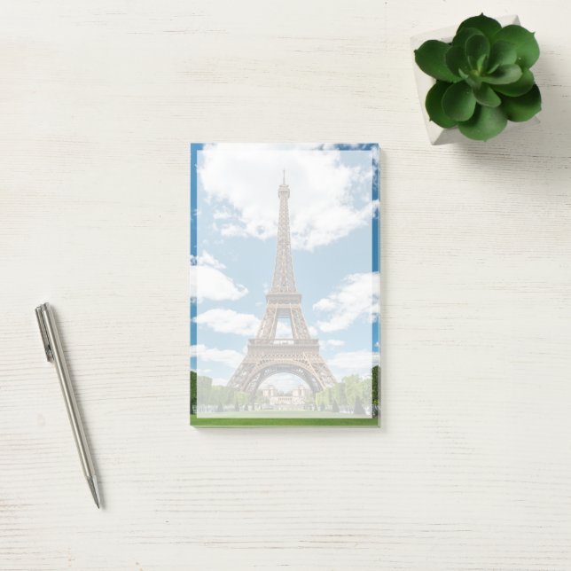 Notas Post-it® Eiffel Tower View from Champ de Mars Public Park (Oficina)