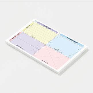 Notas Post-it® Eisenhower Matrix Post It