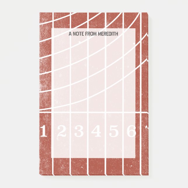 Notas Post-it® Ejecución de Track Pad para ejecutores y entrenado (Anverso)