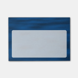 Notas Post-it® El agua azul oscura se arrastra