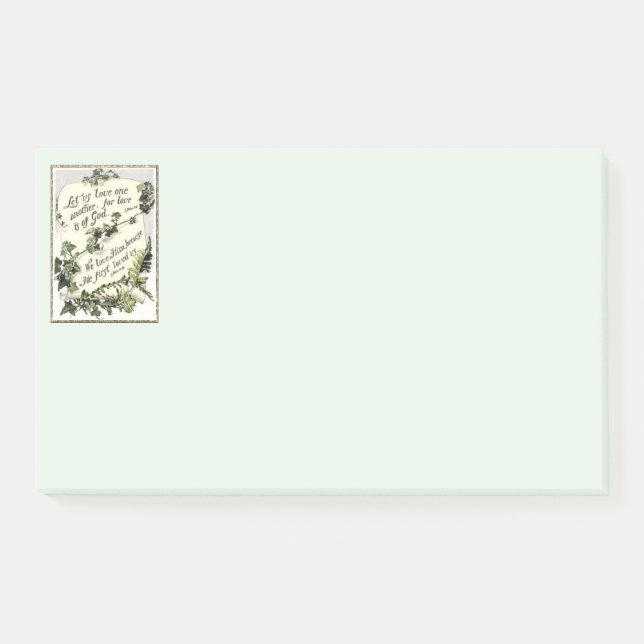 Notas Post-it® El Amor Es De Dios (Anverso)
