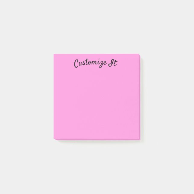 Notas Post-it® El amor pastel rosado (Anverso)