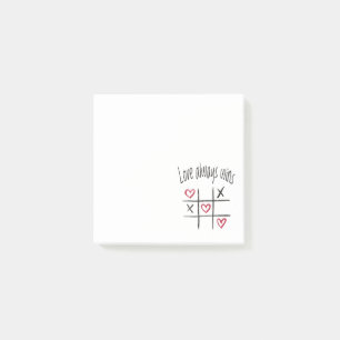 Notas Post-it® El amor siempre gana