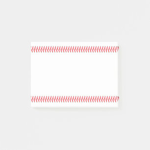 Notas Post-it® El béisbol cose el deporte temático