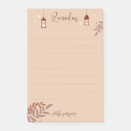 Notas Post-it® El Boho Ramadan islámico