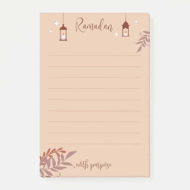 Notas Post-it® El Boho Ramadan islámico (Anverso)