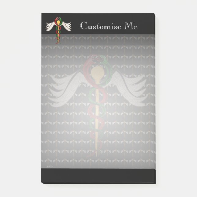 Notas Post-it® El Caduceus (color completo) (Anverso)