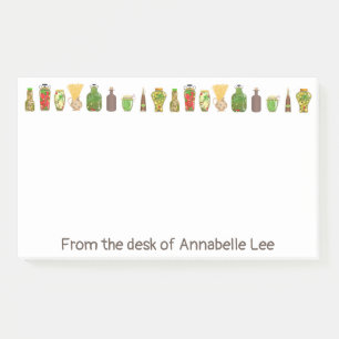 Notas Post-it® El canto y la pesca personalizada