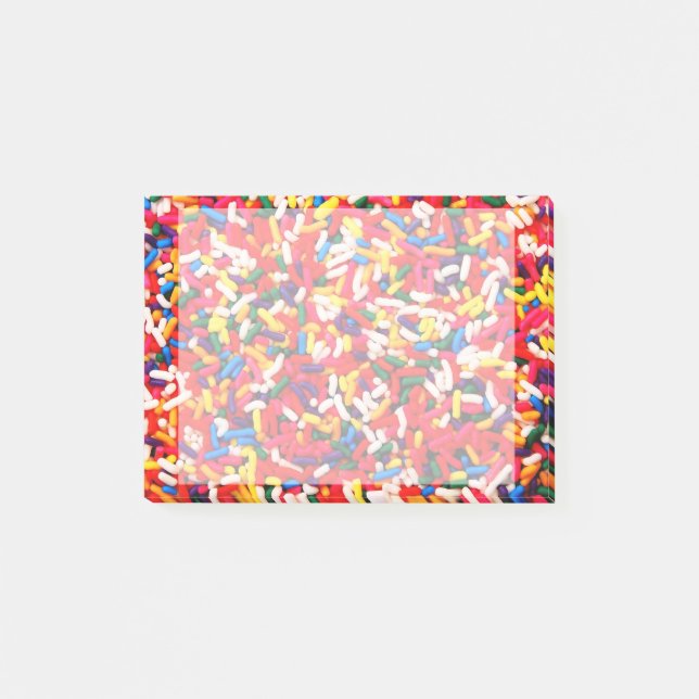 Notas Post-it® El caramelo colorido asperja (Anverso)