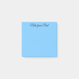 Notas Post-it® El cielo azul Pastel