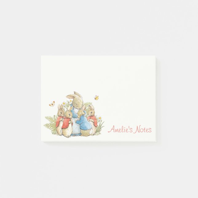 Notas Post-it® El clásico Peter the Rabbit Beatrix Potter Sweet (Anverso)