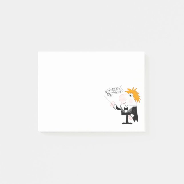 Notas Post-it® El conductor (Anverso)