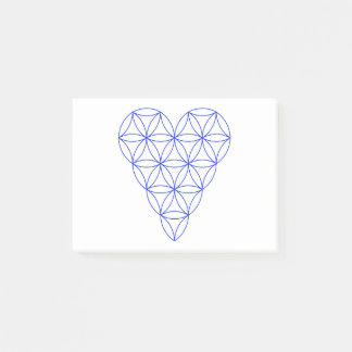 Notas Post-it® El Corazón de la Vida - Azul/Con Cable.01