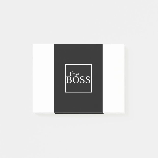 Notas Post-it® El Diseñador Jefe (Anverso)
