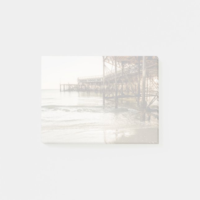 Notas Post-it® El embarcadero del sur del desfile en la costa en (Anverso)