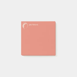 Notas Post-it® El escritor Peach Sangria
