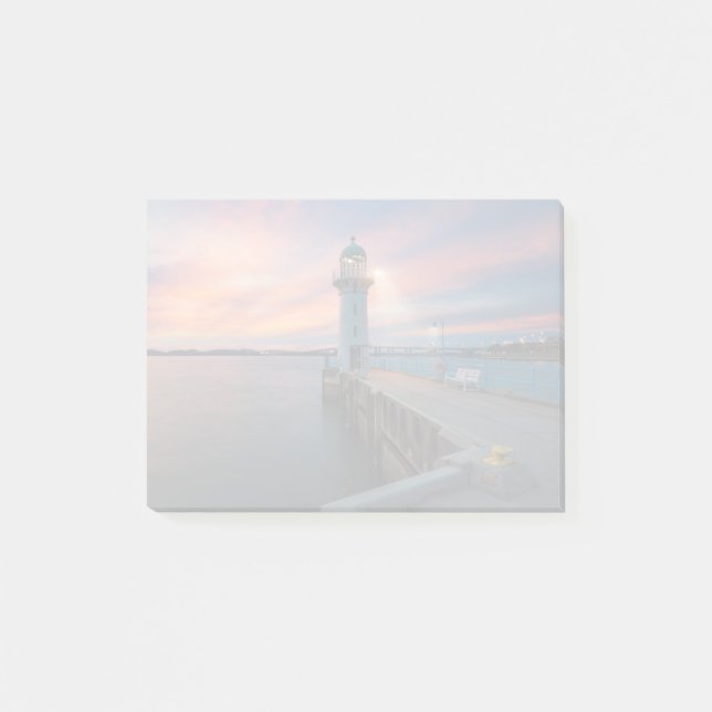 Notas Post-it® El faro Raffles el puerto deportivo del |, (Anverso)