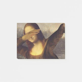 Notas Post-it® El frotar de Mona Lisa