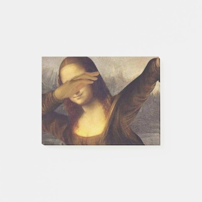 Notas Post-it® El frotar de Mona Lisa (Anverso)