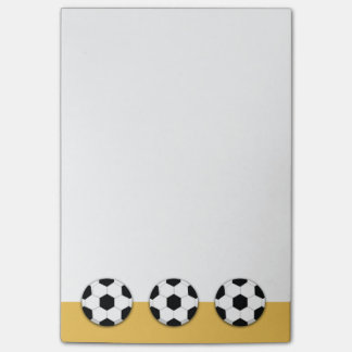 Notas Post-it® El fútbol del fútbol PERSONALIZA
