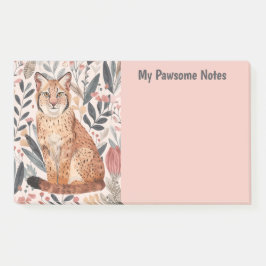 Notas Post-it® El gato andino de montaña Boho My Pawsome Personal