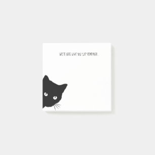 Notas Post-it® El gato recuerda el post-it