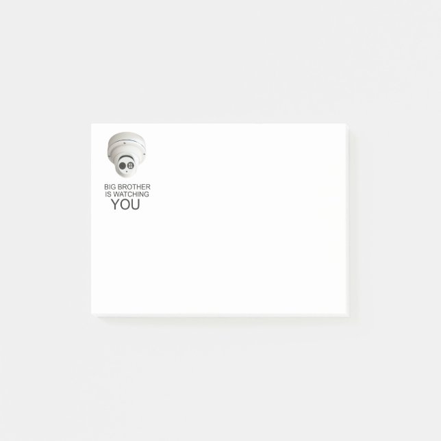 Notas Post-it® El Gran Hermano te mira (Anverso)