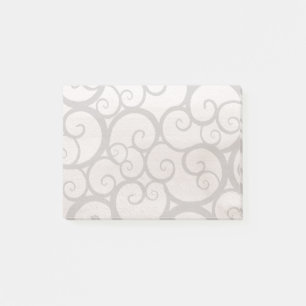 Notas Post-it® El gris encrespa la línea