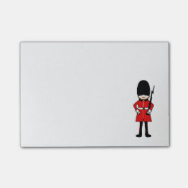 Notas Post-it® El guardia real de la reina