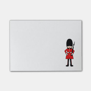 Notas Post-it® El guardia real de la reina