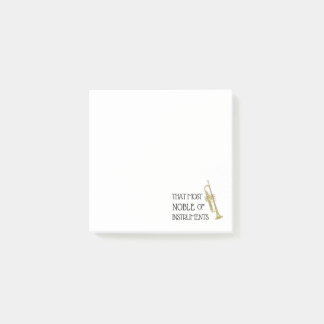 Notas Post-it® El más noble de los instrumentos - Trumpet