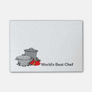 Notas Post-it® El mejor cocinero del mundo