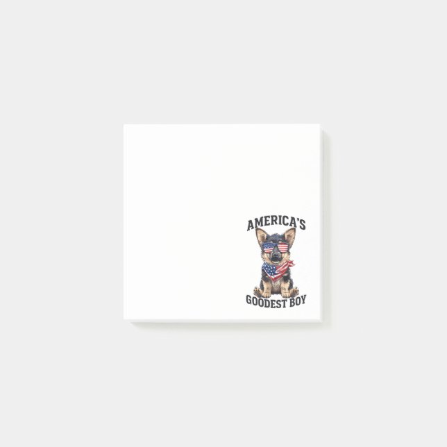 Notas Post-it® El mejor pastor de América (Anverso)