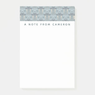 Notas Post-it® El modelo el del bigote de la morsa añade su