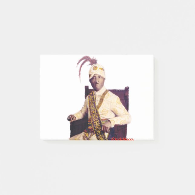 Notas Post-it® El noble dibujó a Ali (Anverso)