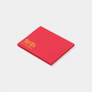 Notas Post-it® El Oro Del Dragón 2024