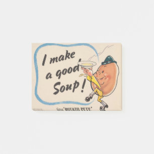 Notas Post-it® El Papa Pete hace una buena sopa