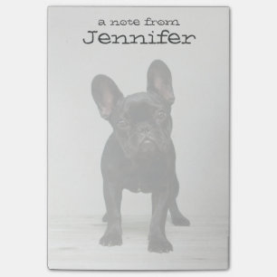 Notas Post-it® El perrito más lindo del bulldog francés