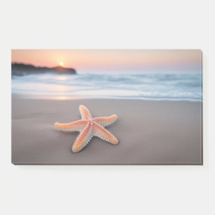 Notas Post-it® El pez estrella en la playa