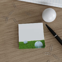 Notas Post-it® El post del personalizado Golf Monogram Golfer
