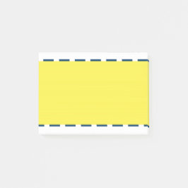 Notas Post-it® El Poste-it® observa 4" x 6" arte por joshi de