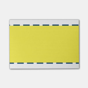 Notas Post-it® El Poste-it® observa 4" x 6" arte por joshi de