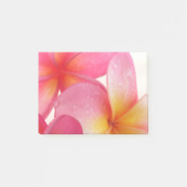 Notas Post-it® El Poste-it® rosado del Frangipani observa 10,2 x