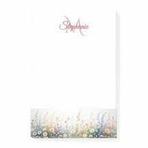 El prado de flores silvestres en un monograma con 