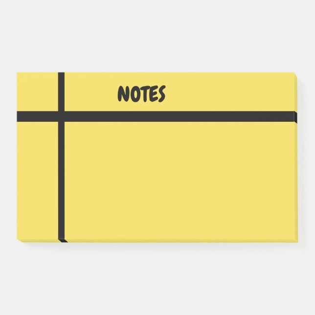 Notas Post-it® El puesto elegante es (Anverso)