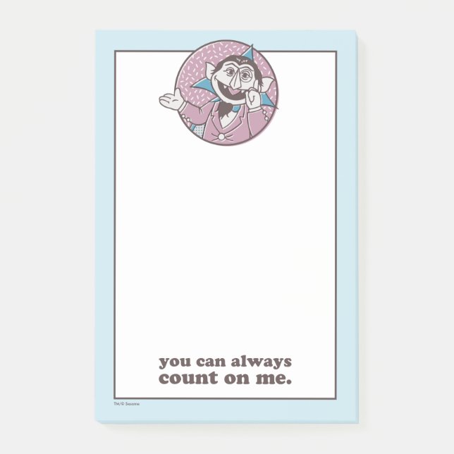 Notas Post-it® El recuento | Siempre Puedes Contar Conmigo (Anverso)