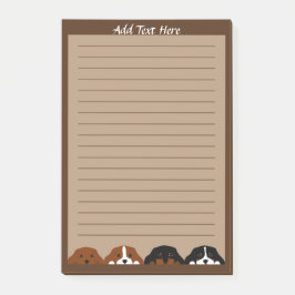 Notas Post-it® El rey Carlos Spaniel Perro Cachorro