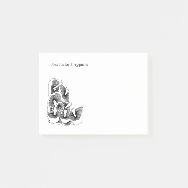 Notas Post-it® El shitake sucede (Anverso)