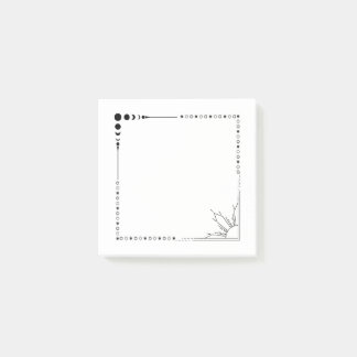 Notas Post-it® El sol y la luna posan su